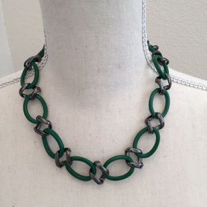 Talbots Chunky Links Statement Necklace